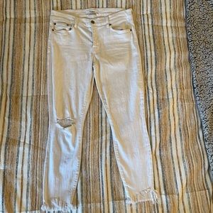 WOMENS WHITE PISTOLA JEANS